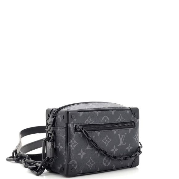 Louis Vuitton Soft Trunk Bag Monogram Eclipse Canvas Mini Black - Picture 2 of 7